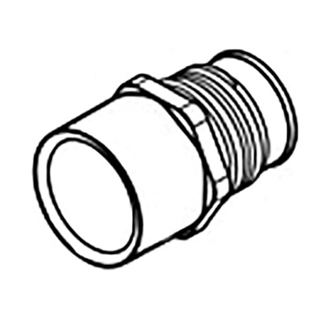 3/4 pvc inlet adapter swjt (soc x mat) w/o