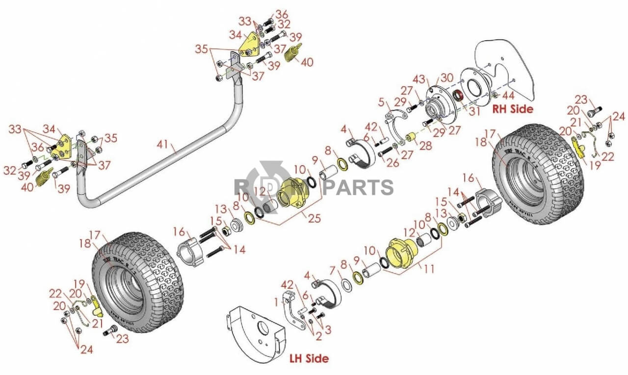 Replacement parts for Jacobsen Eclipse 118F & 122F Traction Unit Replacement parts for Jacobsen Eclipse 118F & 122F Traction Unit