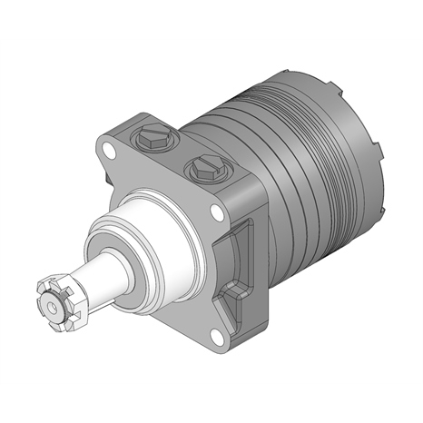 Hydr. Radmotor rechts