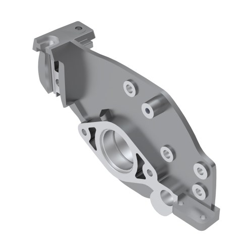 Side plate - lh