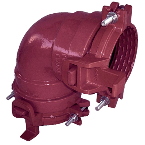Leemco elbow - 4" self-restrained 90 bend