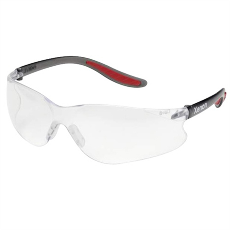 Xenon safety glasses clear anti-fox/anti-scratch