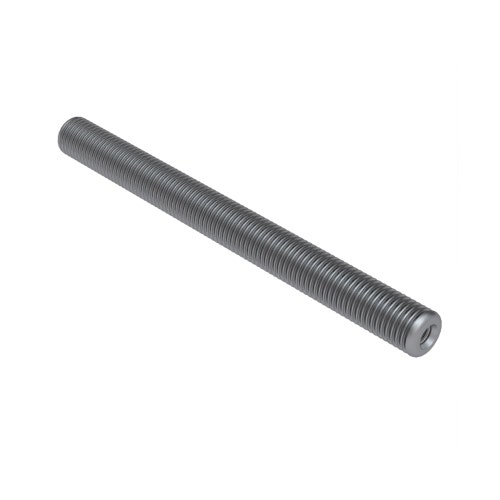 Roller tube only - grooved machined aluminum