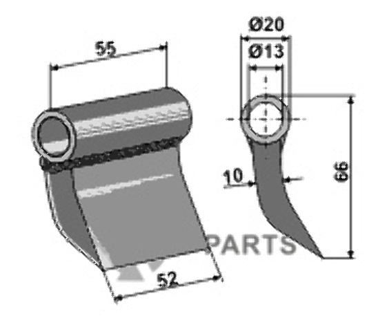 RDM Parts Klepel