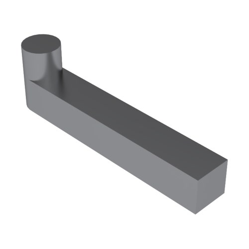Key - reel shaft 22r only