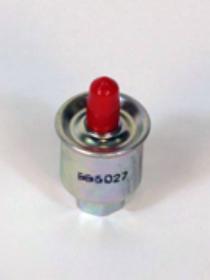 In-line plastic fuel filter