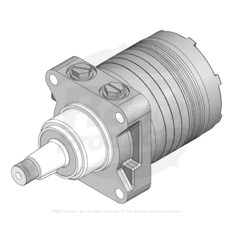 Radmotor, hydr.