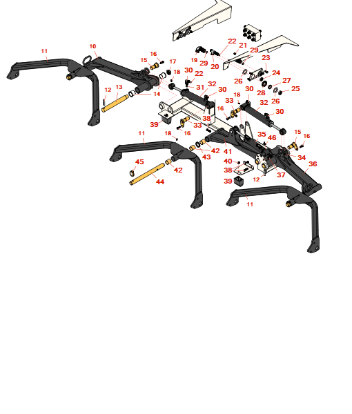 Toro Groundsmaster 4500-d traction unit