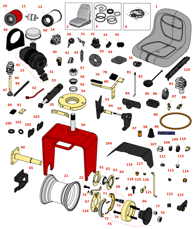 Toro Sand Pro 5020 Traction Unit