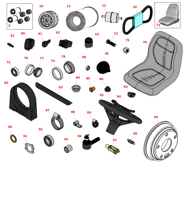 Toro Workman 2100 Traction Unit Toro Workman 2100 Traction Unit