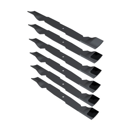 Mower blade kit - 24.5 in high-flow set/6