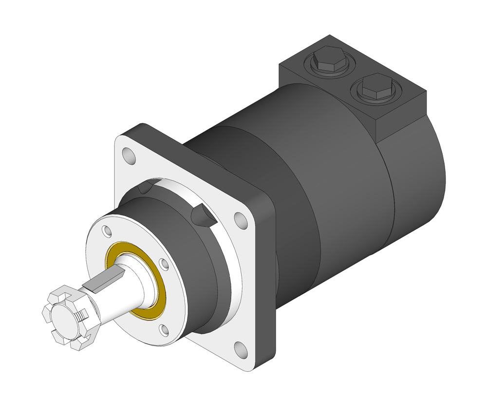 Hydraulic motor - lh wheel