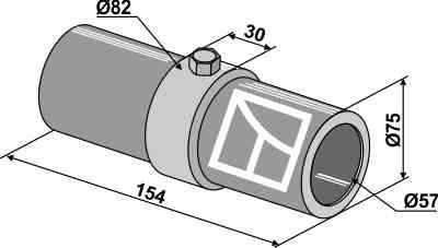 Bearing shaft