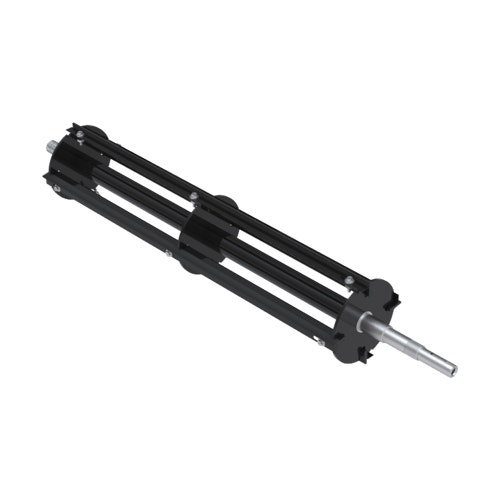 Brush reel - lh keyed shaft