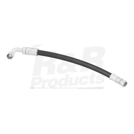 Hydraulic hose assy - inlet to filter