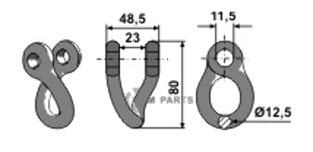 Schäkel 63-mul-73