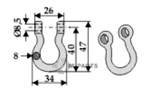 Shackle 63-rou-73