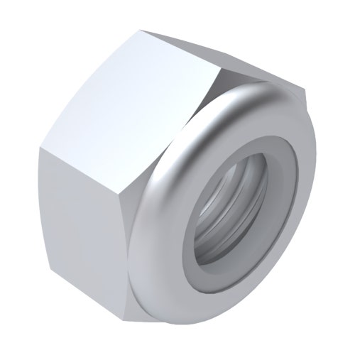 Locknut - 10mm x 1.5 nylon jam