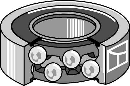 Deep groove ball bearings 6304