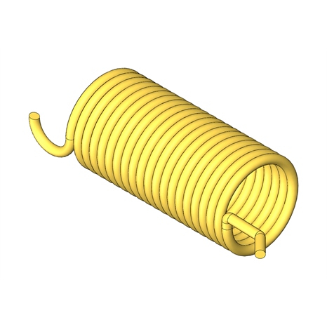 Spring - torsion center unit