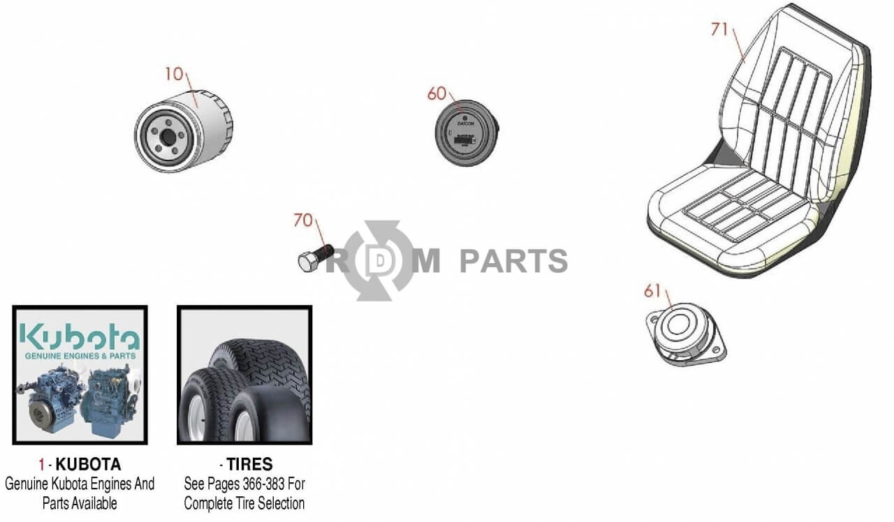 Replacement parts for Jacobsen LF-1880 Traction Unit