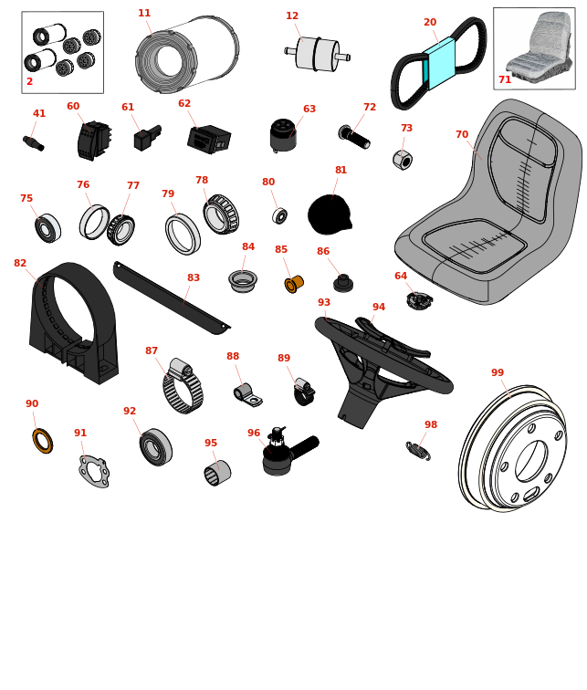 Toro Workman 2110 Traction Unit Toro Workman 2110 Traction Unit