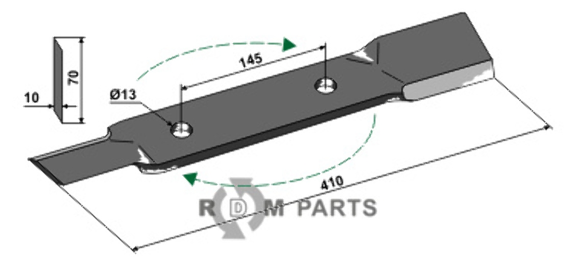 RDM Parts Mes - rechtse