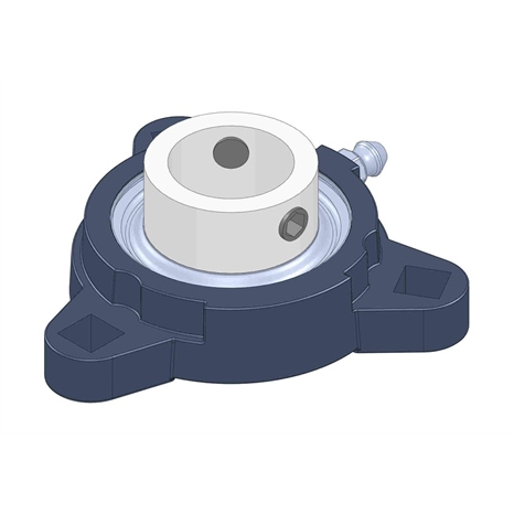 Bearing - flanged blade shft