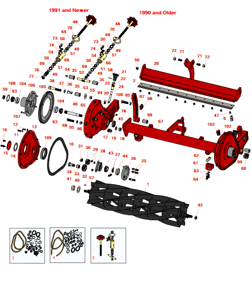 Toro Reelmaster Fairway cutting unit
