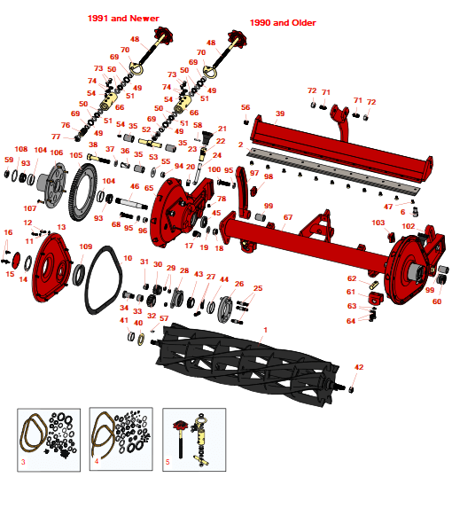 Toro Reelmaster Fairway Cutting Unit