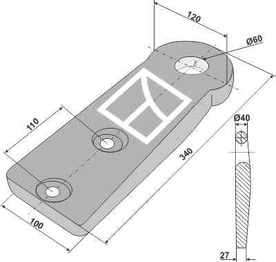 Trailer coupling ring Trailer coupling ring