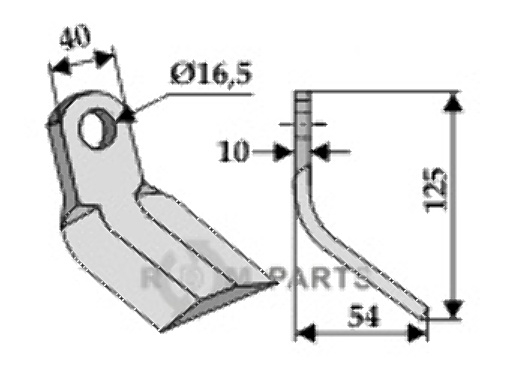 RDM Parts Y-blade