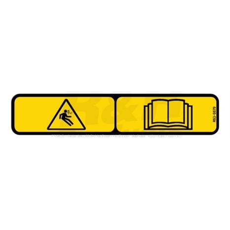 Decal - warning Decal - warning