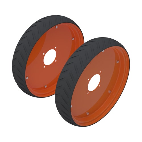 Wheel assy - 4x20 (2 ea) 20 o.d.