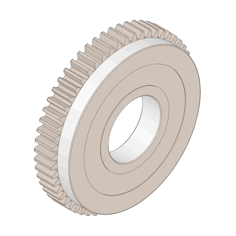 Gear - main ductile steel