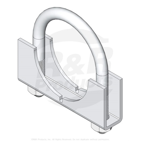 Clamp - muffler - 1-1/2 Clamp - muffler - 1-1/2