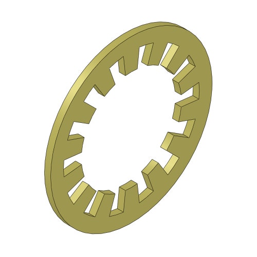 Washer - 1 in interal star
