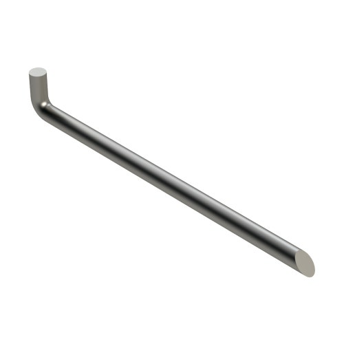 Alloy solid needle tine - .315mt x 5.000l x .315od