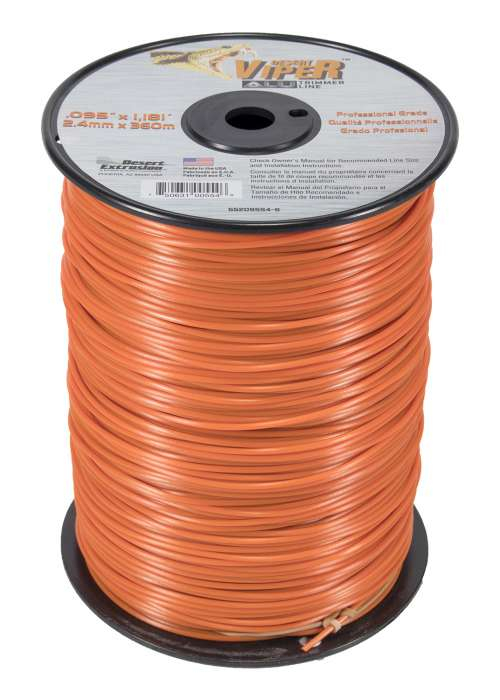 Trimmer line desert viper alu - small spool orange .095" / 2,4 mm 1181' / 360 m