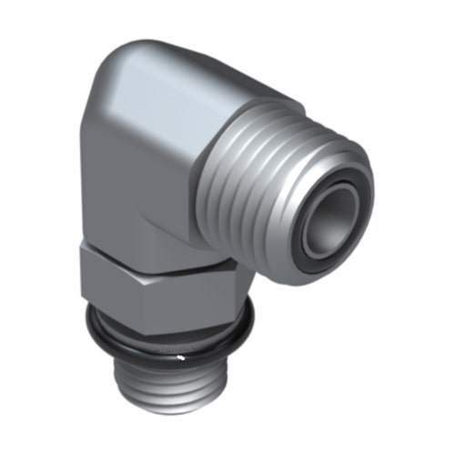 Hydraulic fitting - 90 deg