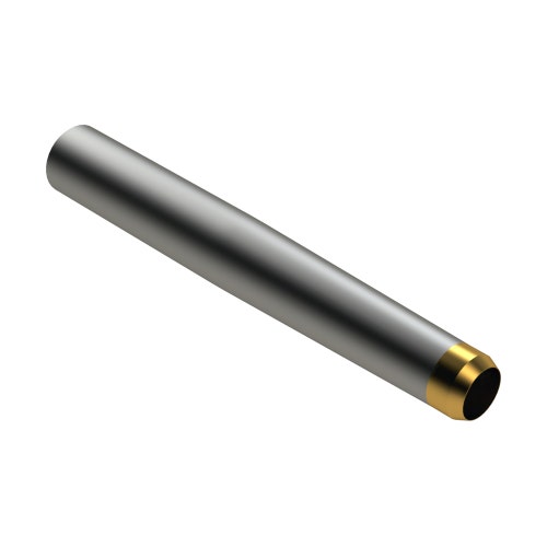 Alloy hollow tine with carbide tip - .625mt x 4.500l x .510od