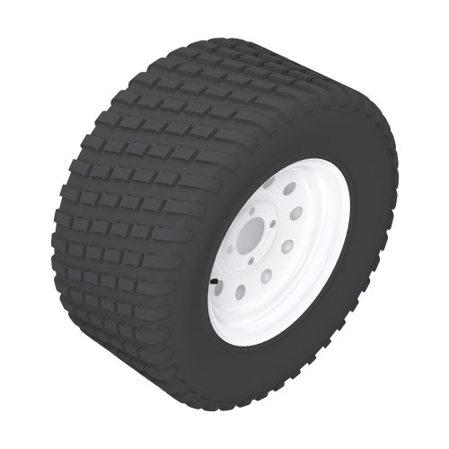 Tire & wheel - 23x9.50-12 (4 ply)
