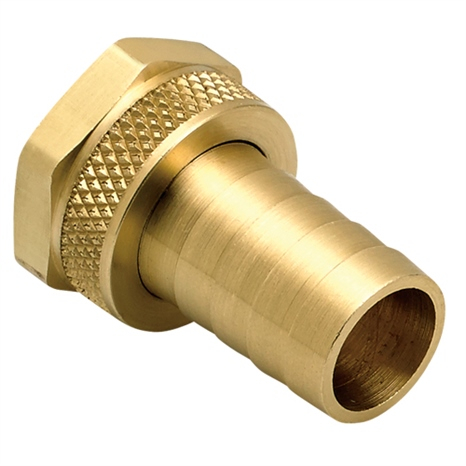 Underhill brass hose mender - 1in - female