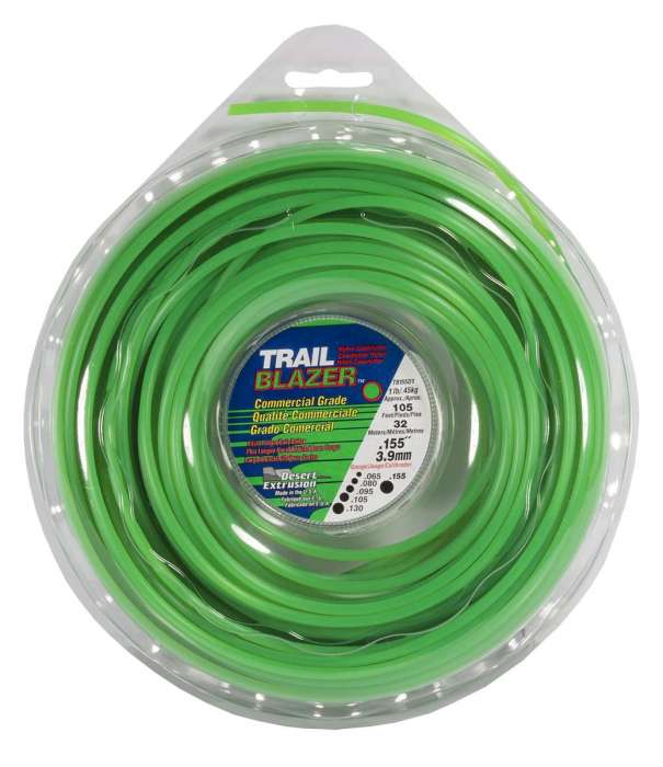 Trimmer line trailblazer™ round green .155" / 3.9mm