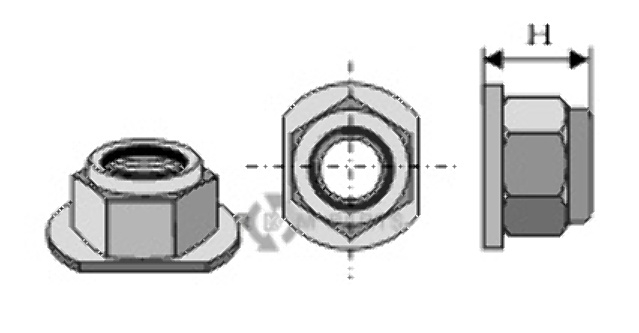 Borgmoer - polystop - m16x1,5 - 10.9 51-1024