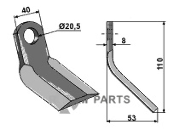 RDM Parts Y-blade