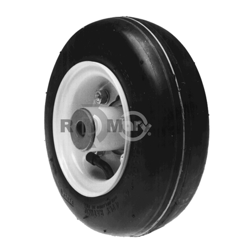 8X300X4 SMOOTH WHEEL ASSEMBLY
