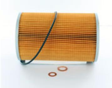 Fuel filter cartridge metal
