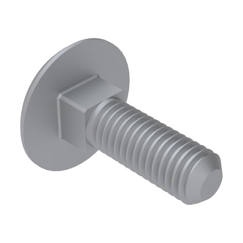 Bolt - carriage m6 x 20