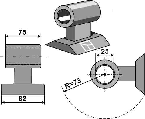 Pruning hammer 63-rm-808